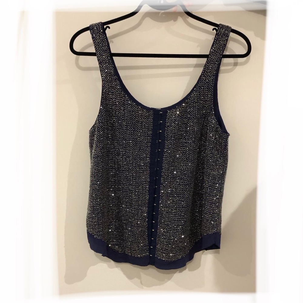 Renzo+kai beaded top/vest